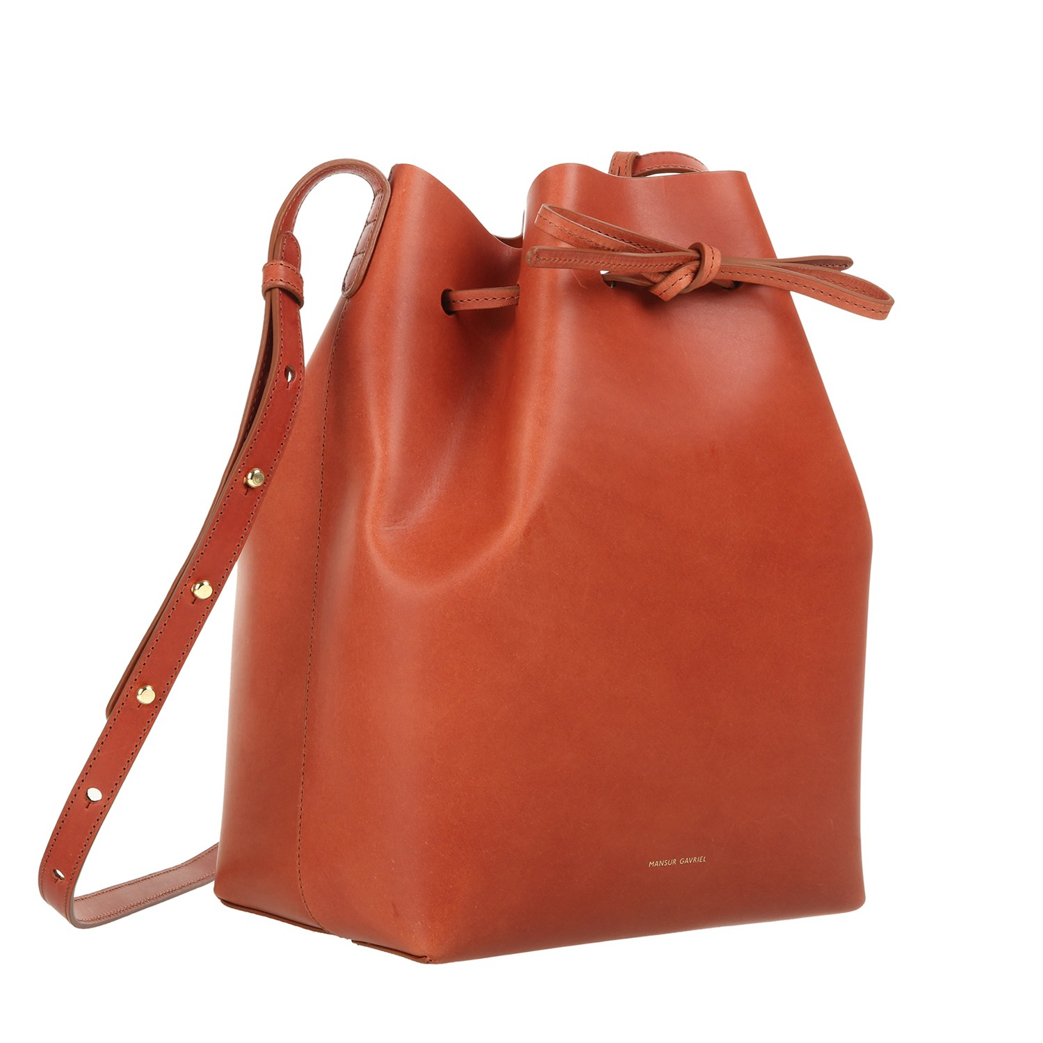 Mansur gavriel Bucket Bag in Orange | Lyst