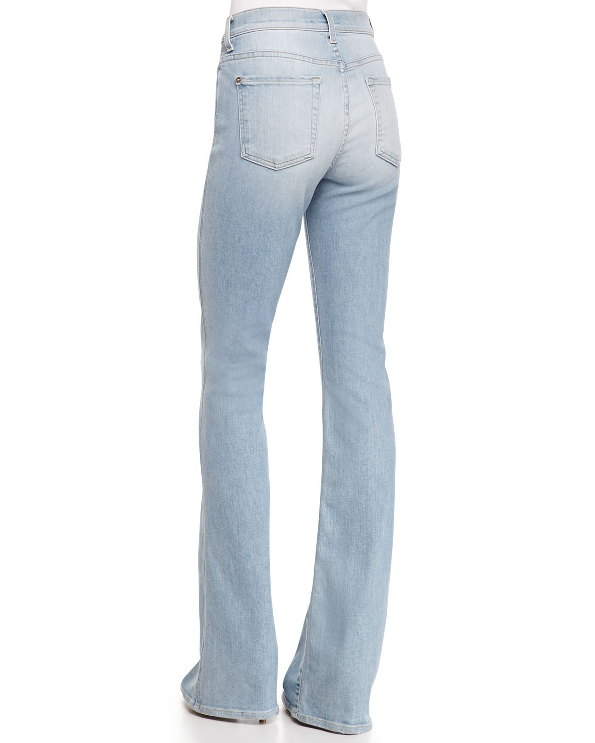 womens high rise bootcut jeans