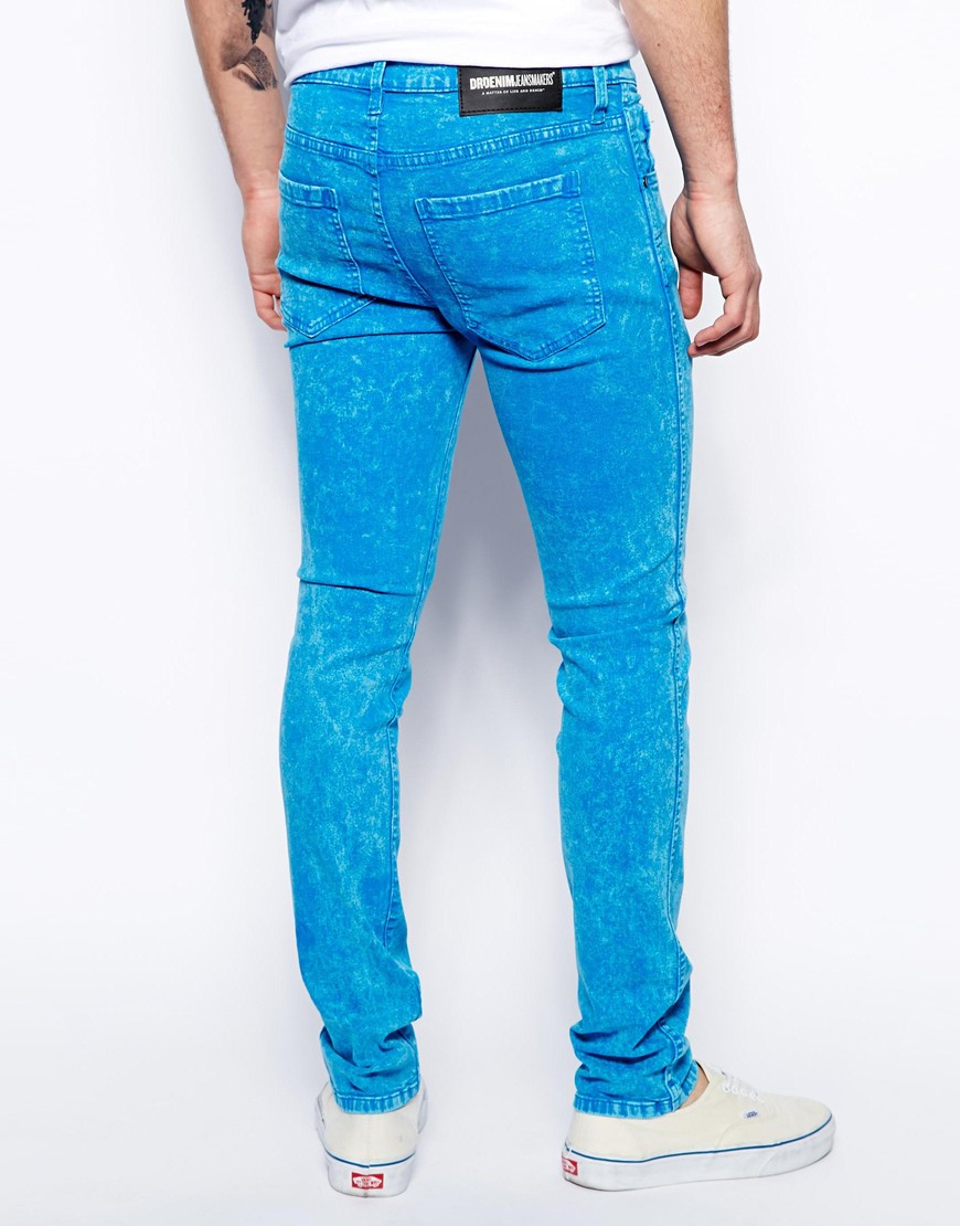 ice blue colour jeans