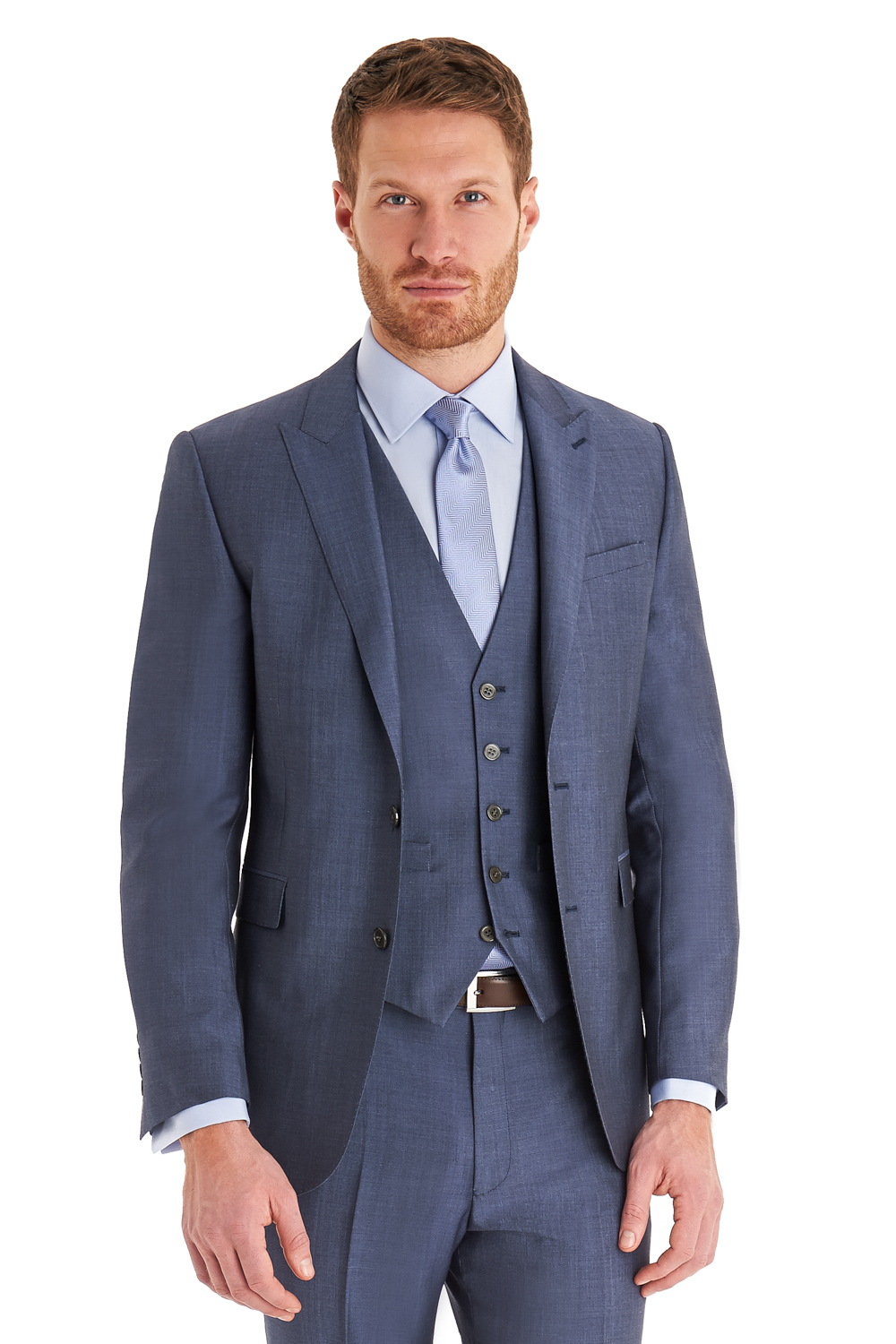 Lanificio f.lli cerruti dal 1881 Cloth Tailored Fit Chambray Mohair 3 ...