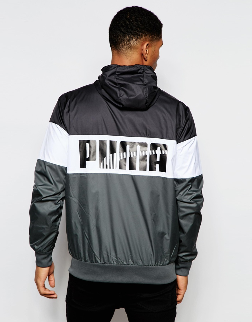 Download Lyst - Puma Wind Jacket in Black for Men