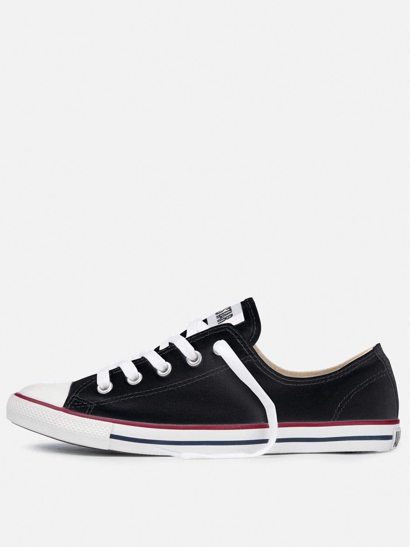 Converse All Star Low Tops Dainty Plimsolls in Black for Men | Lyst