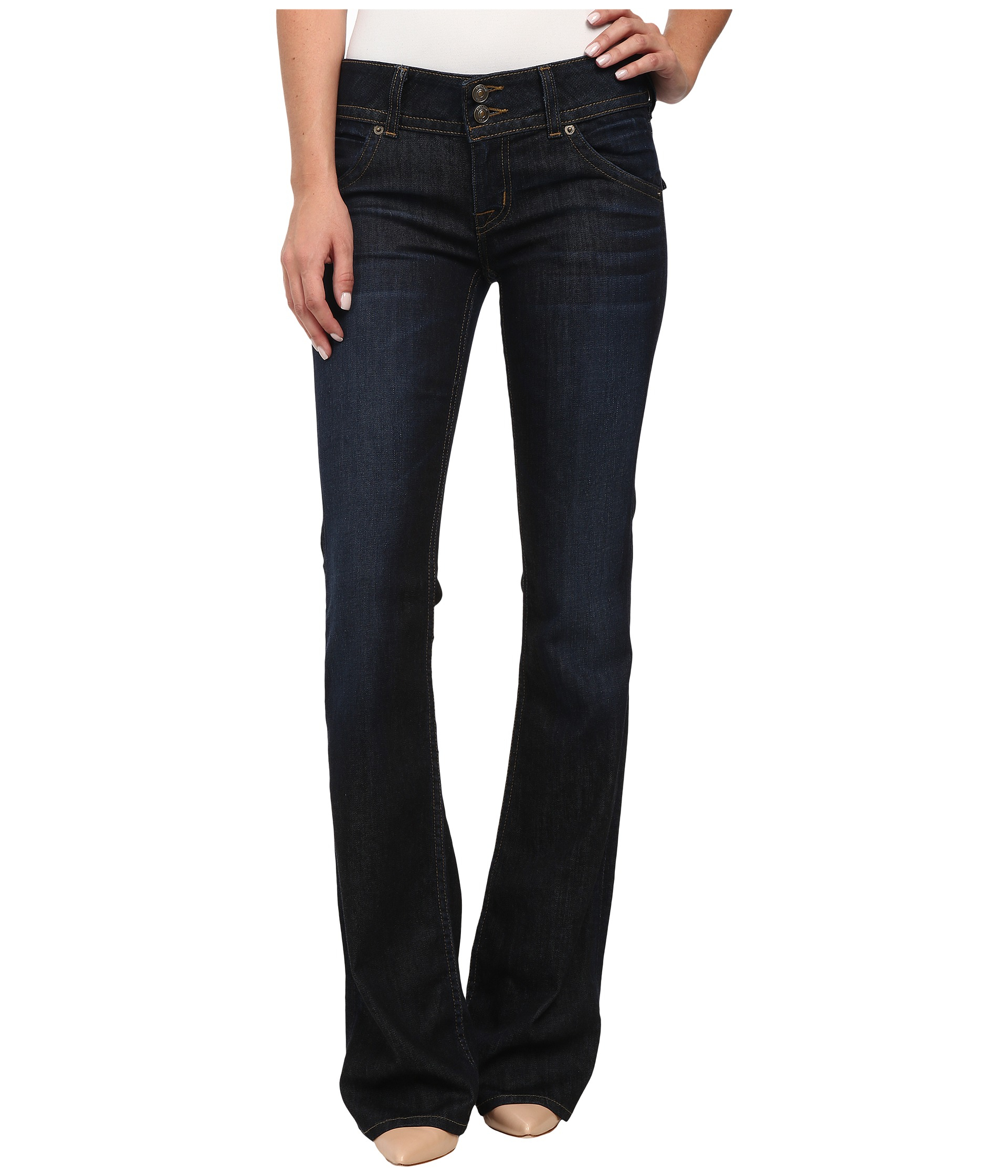 Hudson jeans Signature Bootcut Jeans In Firefly in Blue | Lyst