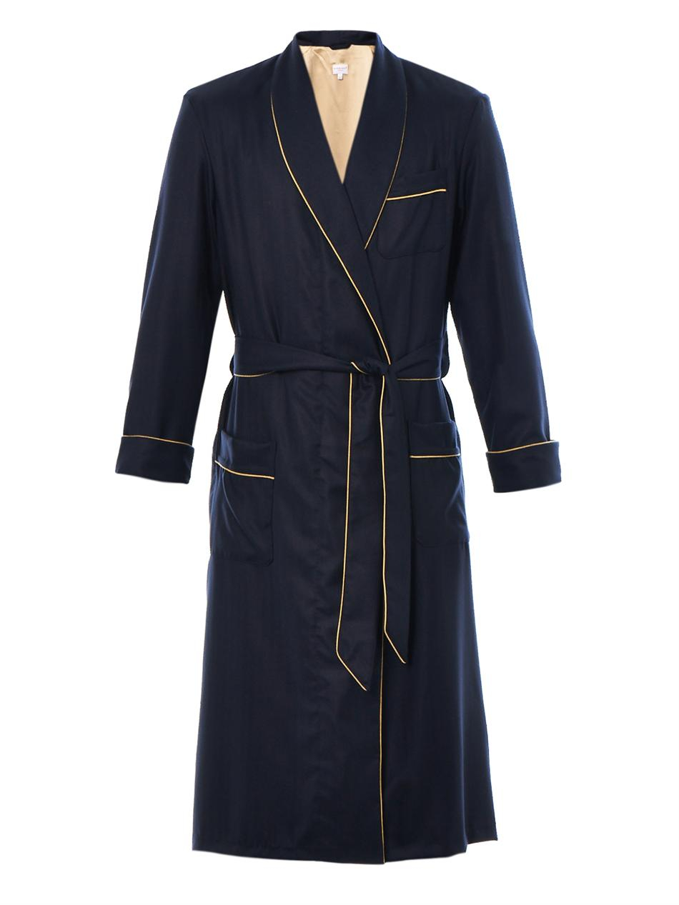 derek rose wool robe