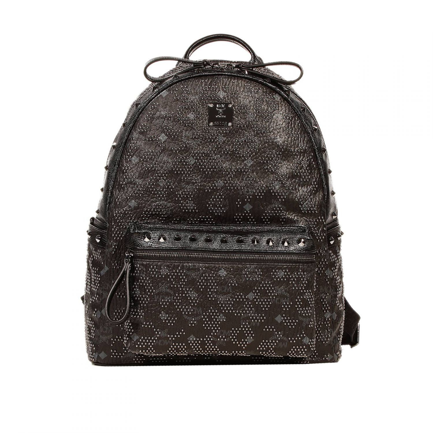 Mcm Stark Balam Spitze Visetos Backpack Md in Black | Lyst