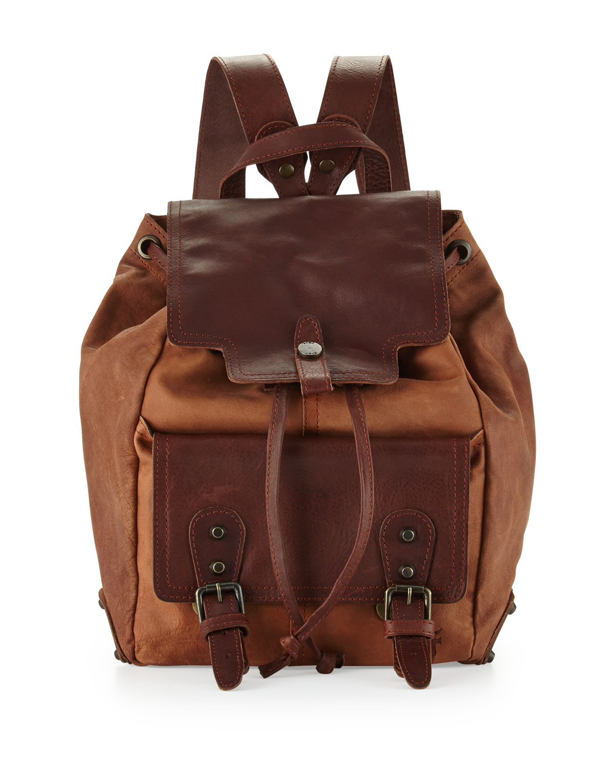 Lyst - Frye Tracy Washed Leather Backpack Cognac in Brown