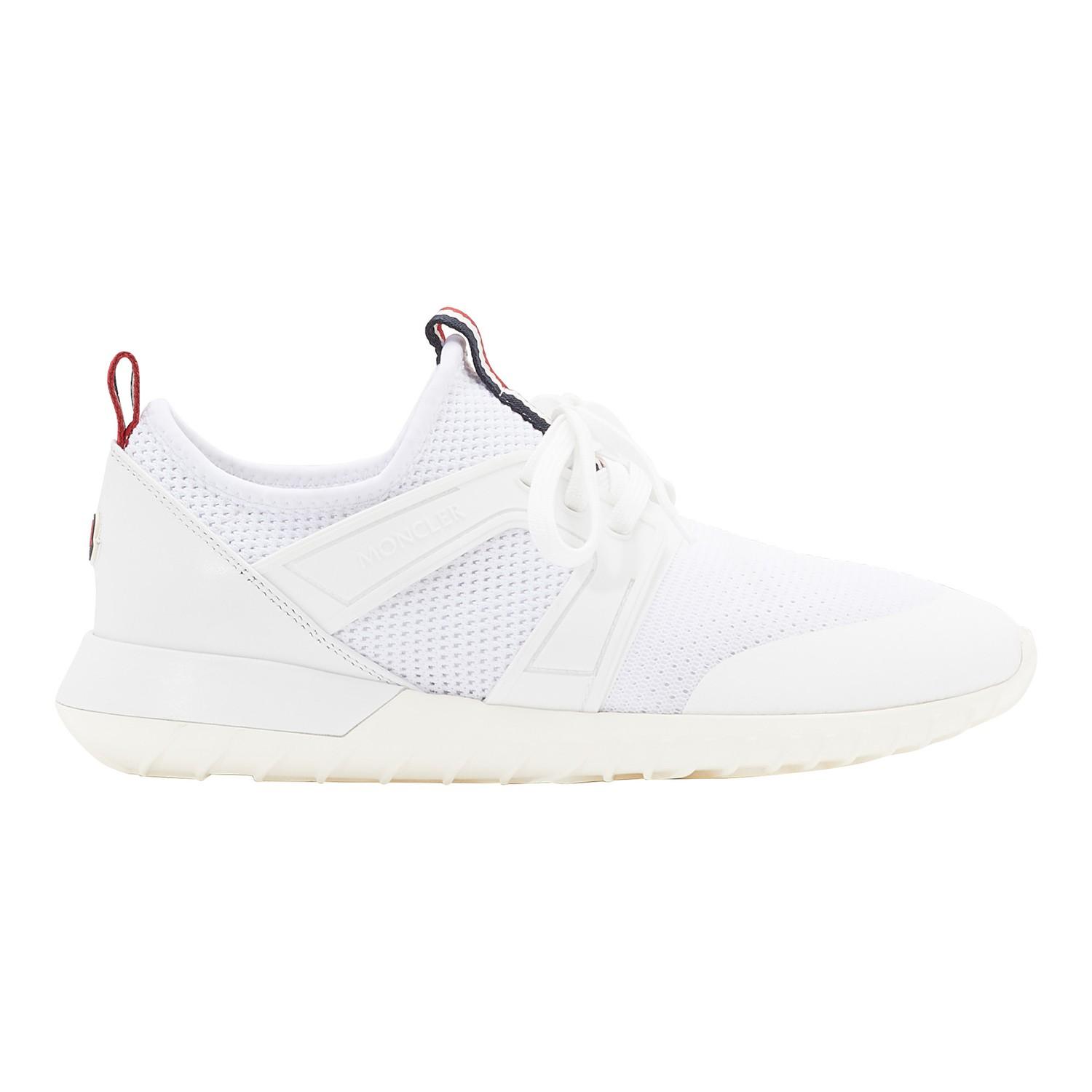 moncler white trainers