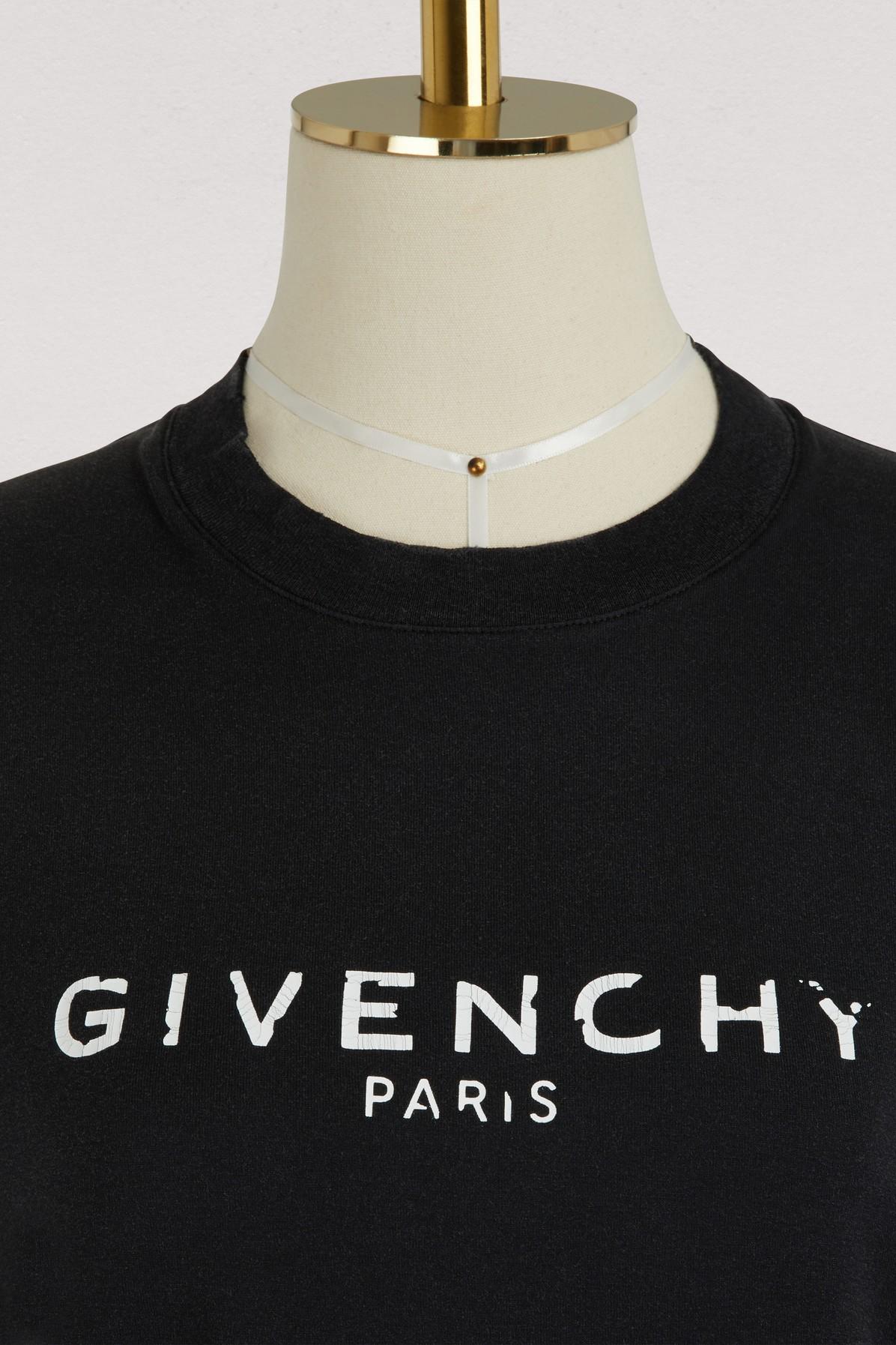 givenchy destroyed tshirt