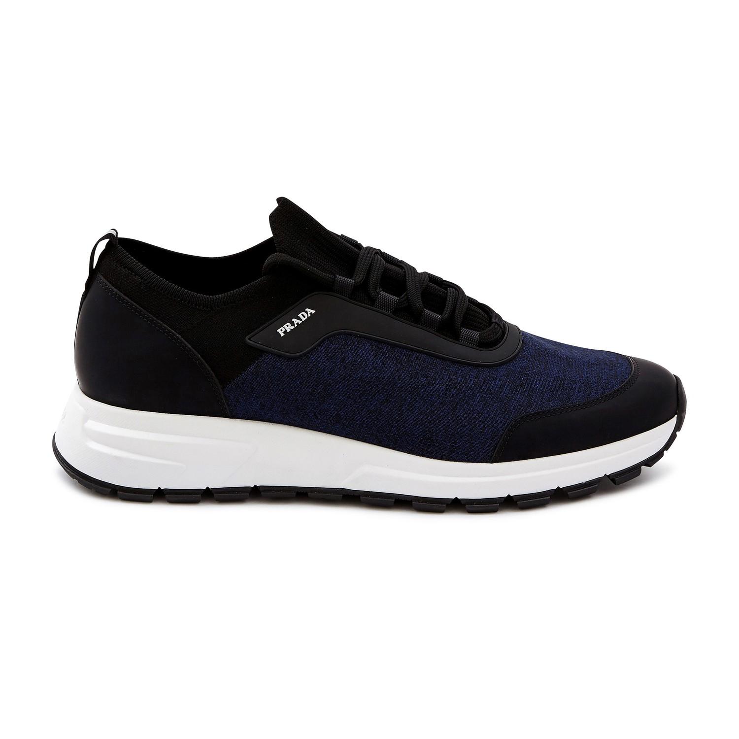 mens prada prax trainers