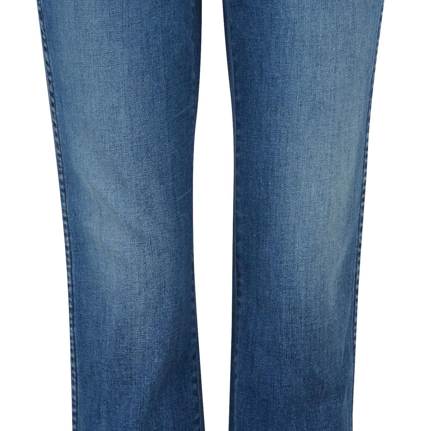 3x1 Denim W3 Straight Authentic Cropped Jeans in Blue - Lyst