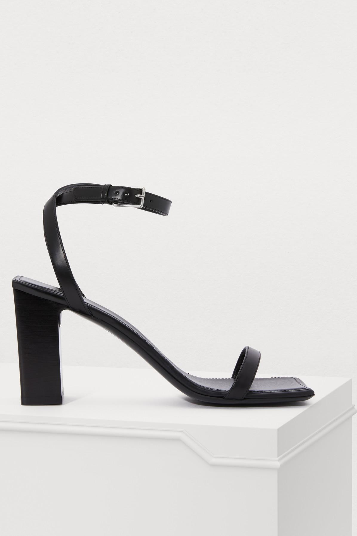 balenciaga double square mules