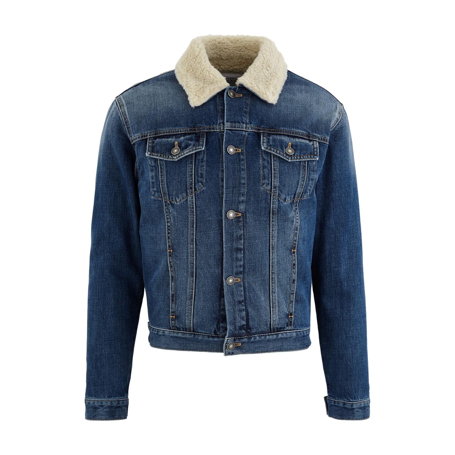 Givenchy Denim Jacket in Blue for Men - Lyst