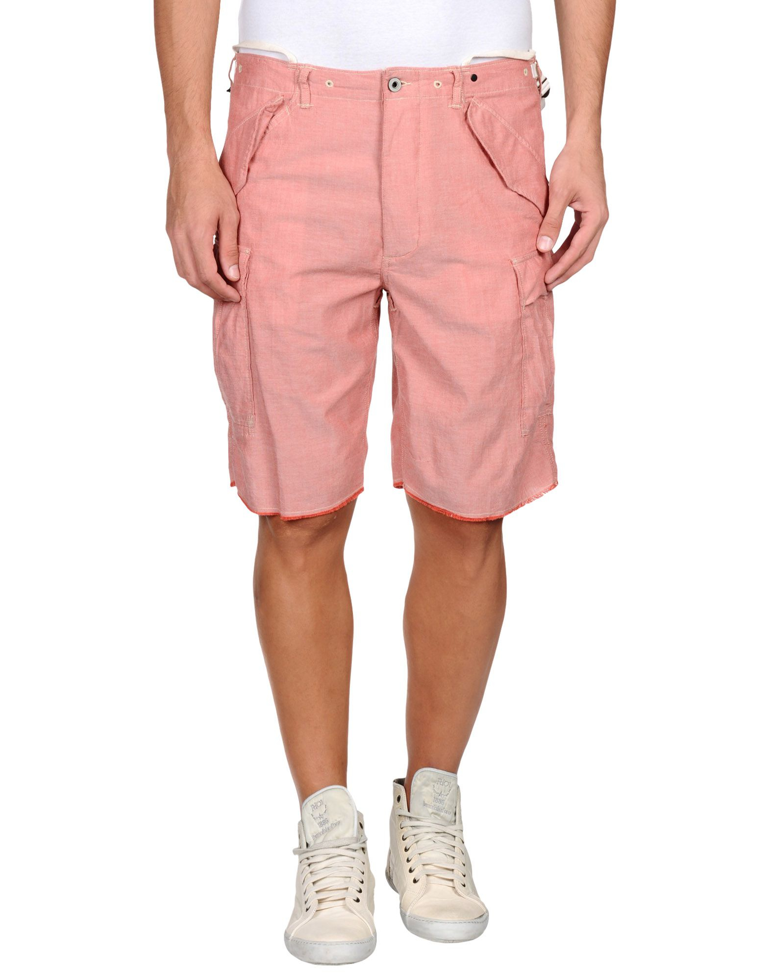 Lyst - Denim & Supply Ralph Lauren Bermuda Shorts in Pink for Men