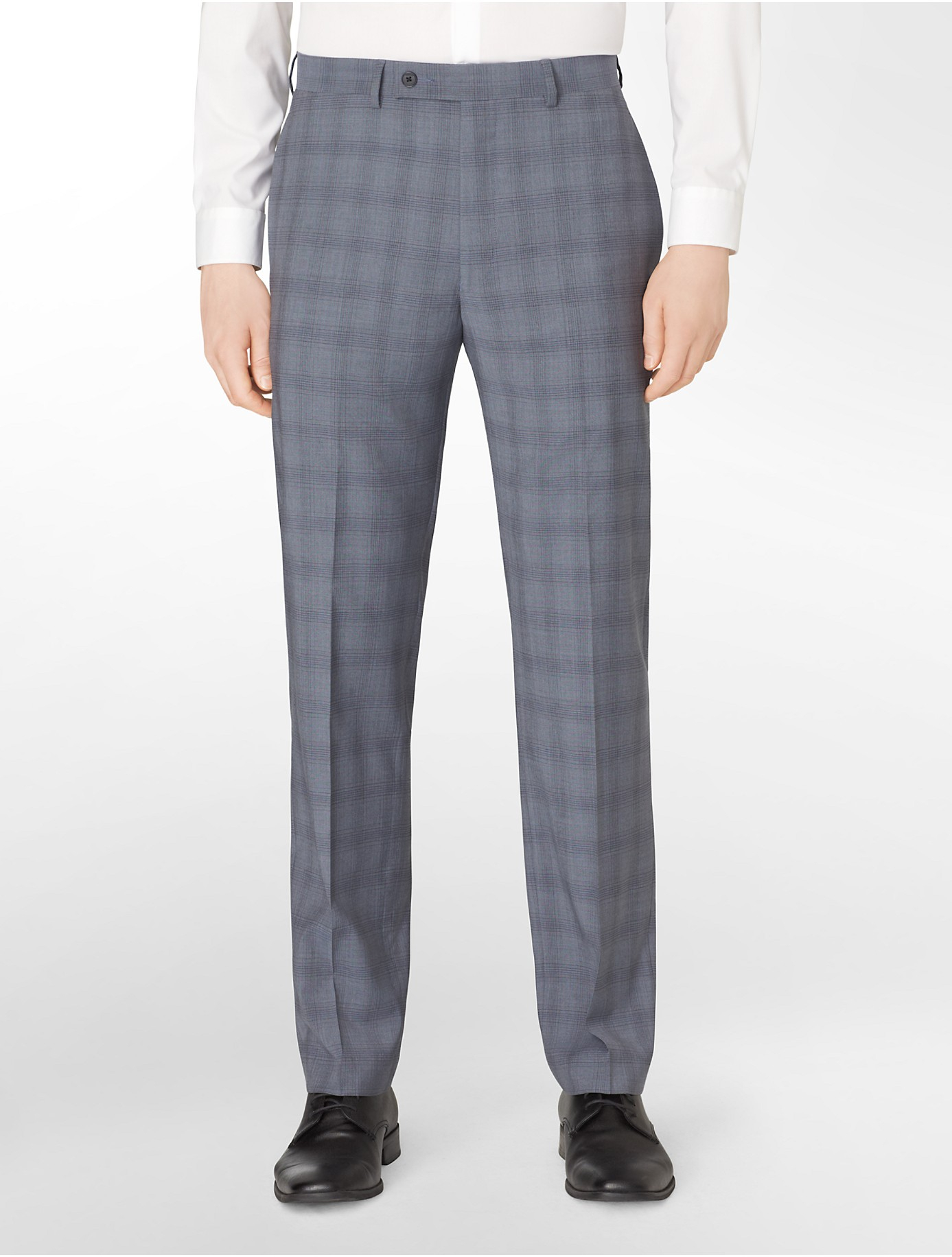 grey dress pants slim fit