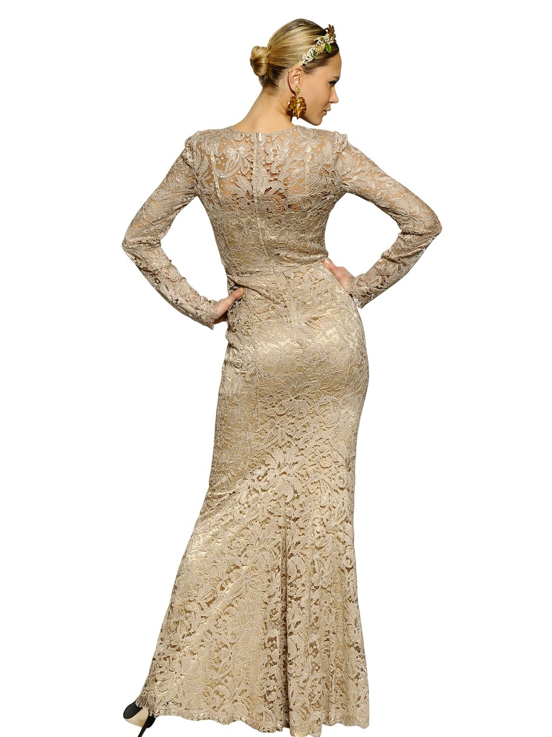 long viscose frock design