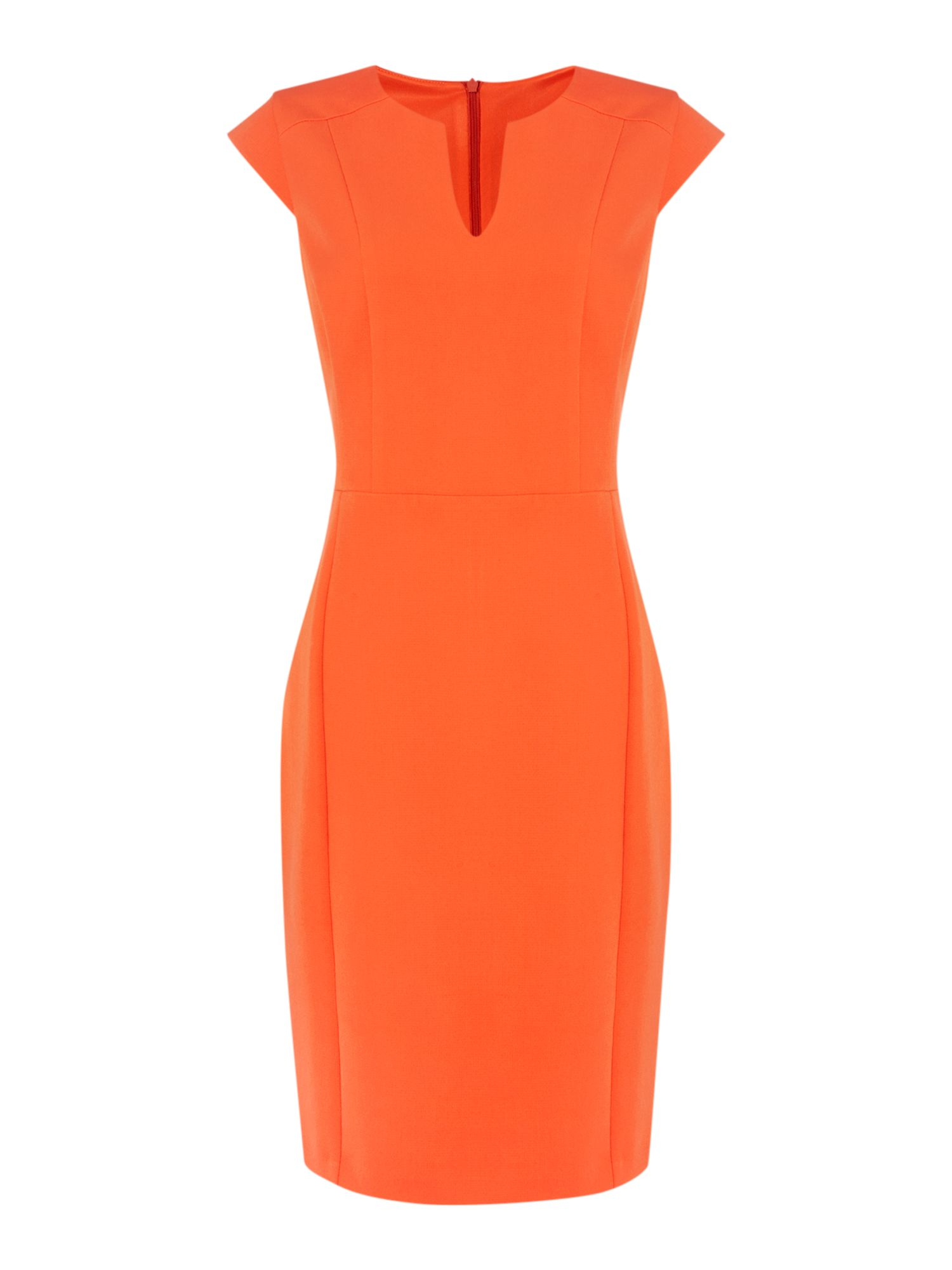 Pied a Terre | Orange Work Wear Dress | Lyst