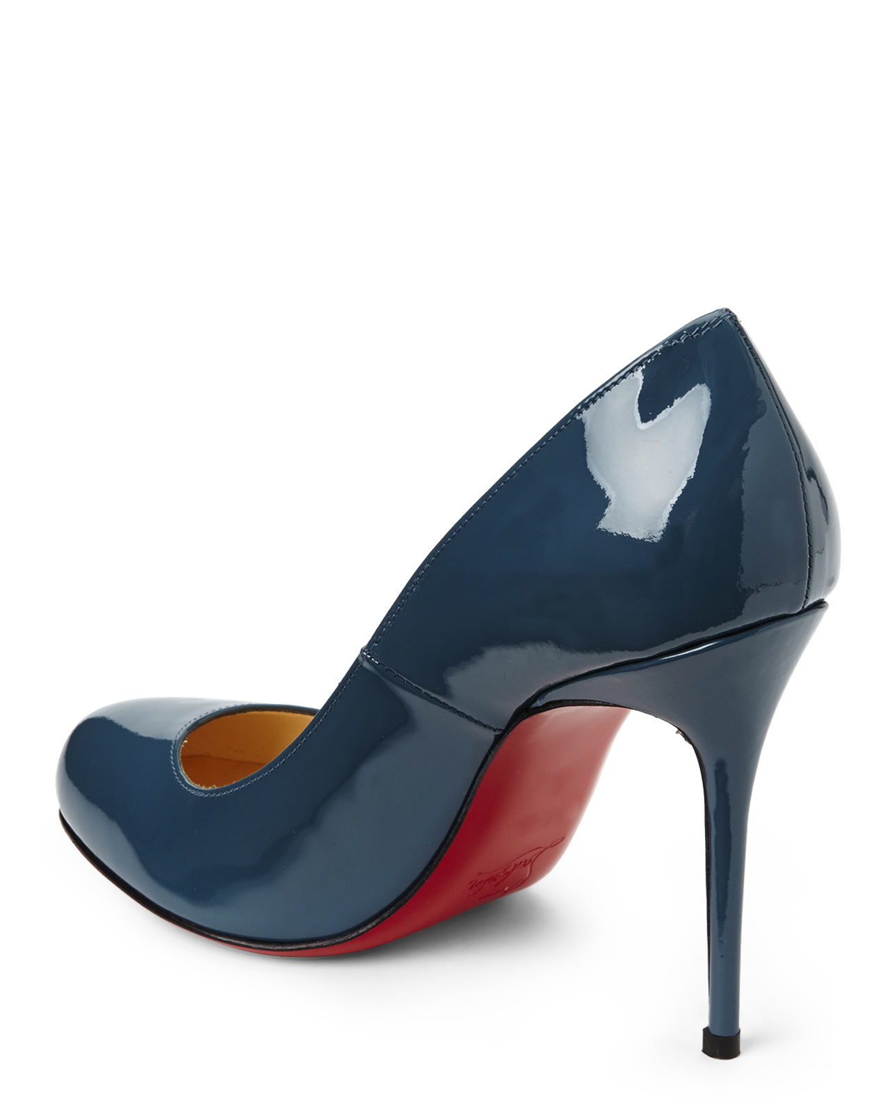 Christian louboutin Turquin Fifi Patent Pumps in Blue (TURQUIN) | Lyst  