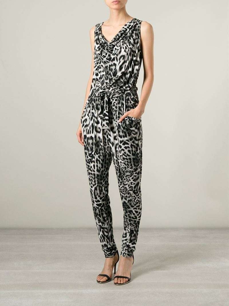 leopard pantsuit