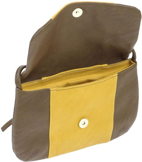 Stefanel Cross-body Bag in Yellow | Lyst