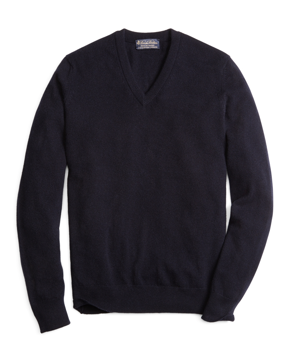 mens black cashmere v neck sweater