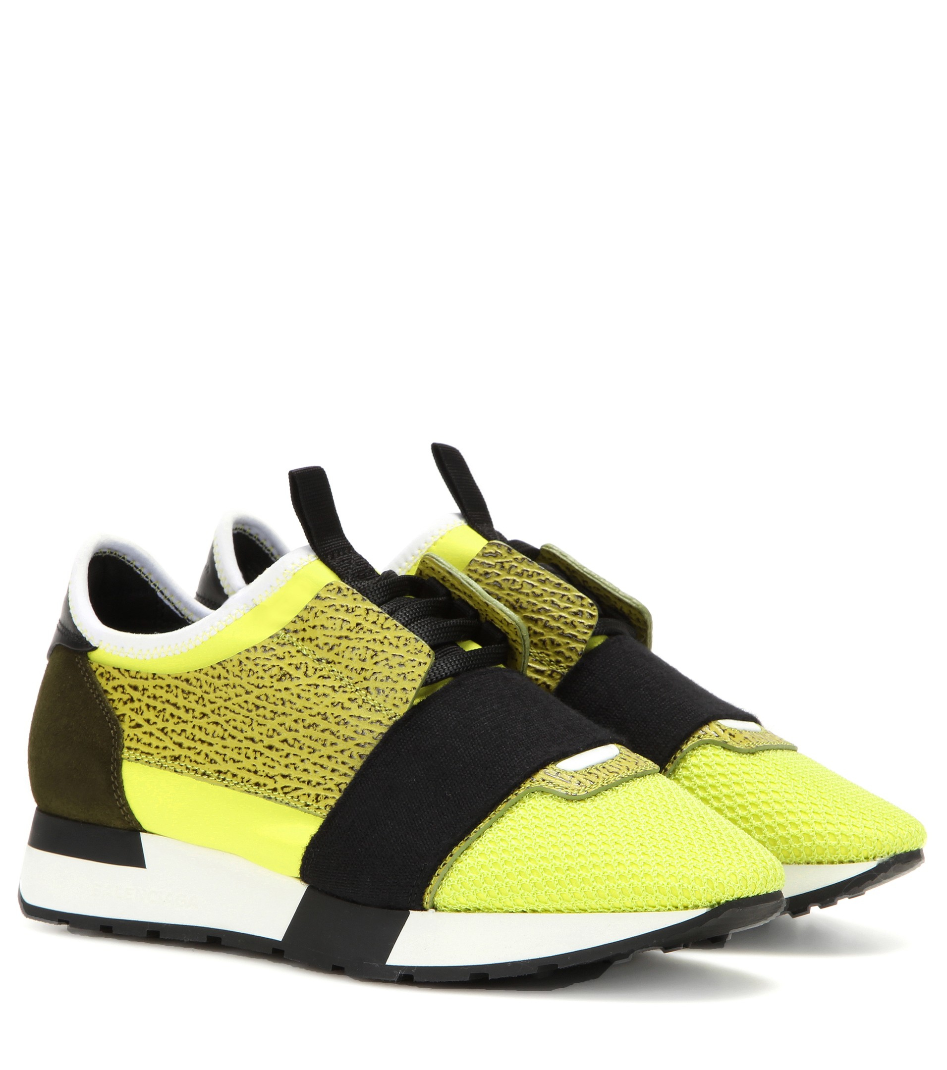 Lyst - Balenciaga Runner Race Sneakers in Yellow