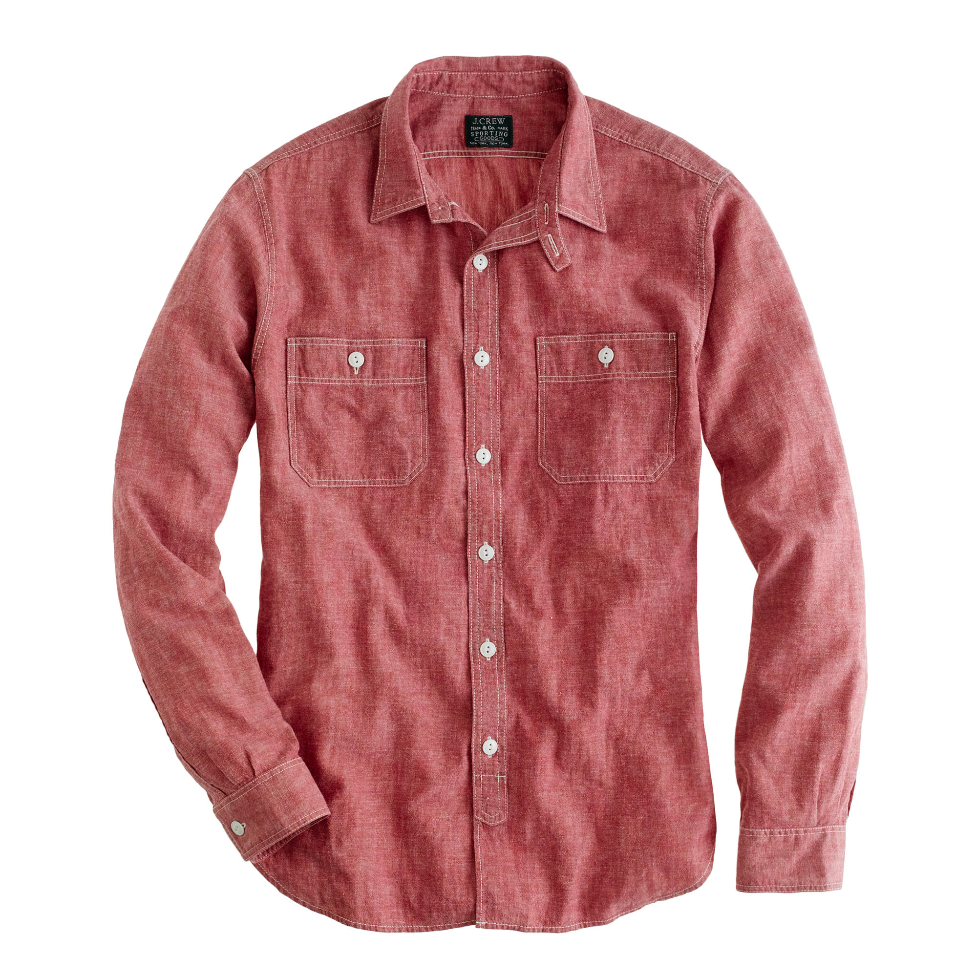 j crew small shirt size