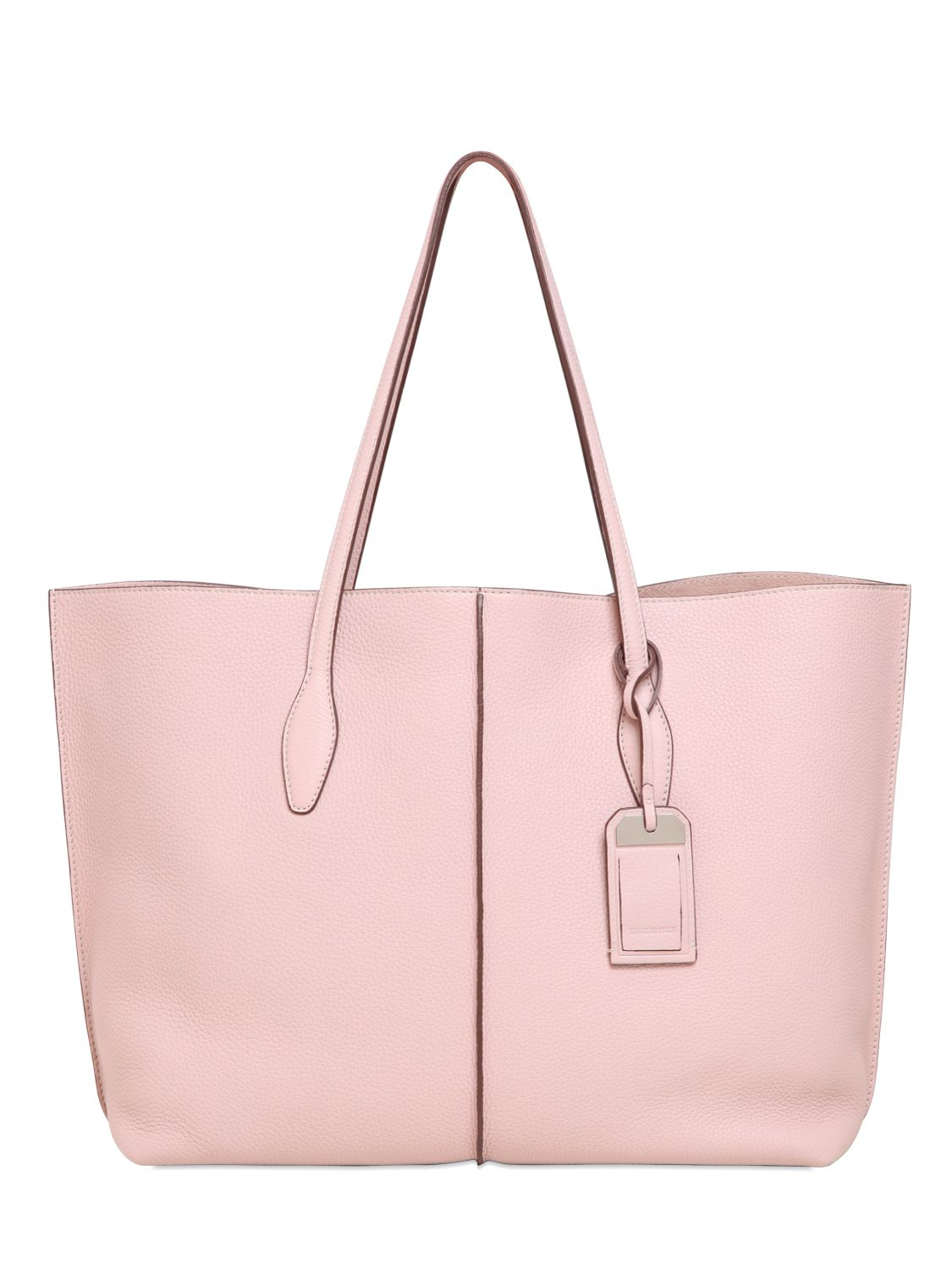 Lyst - Tod'S Large Joy Textured Leather Tote Bag in Pink