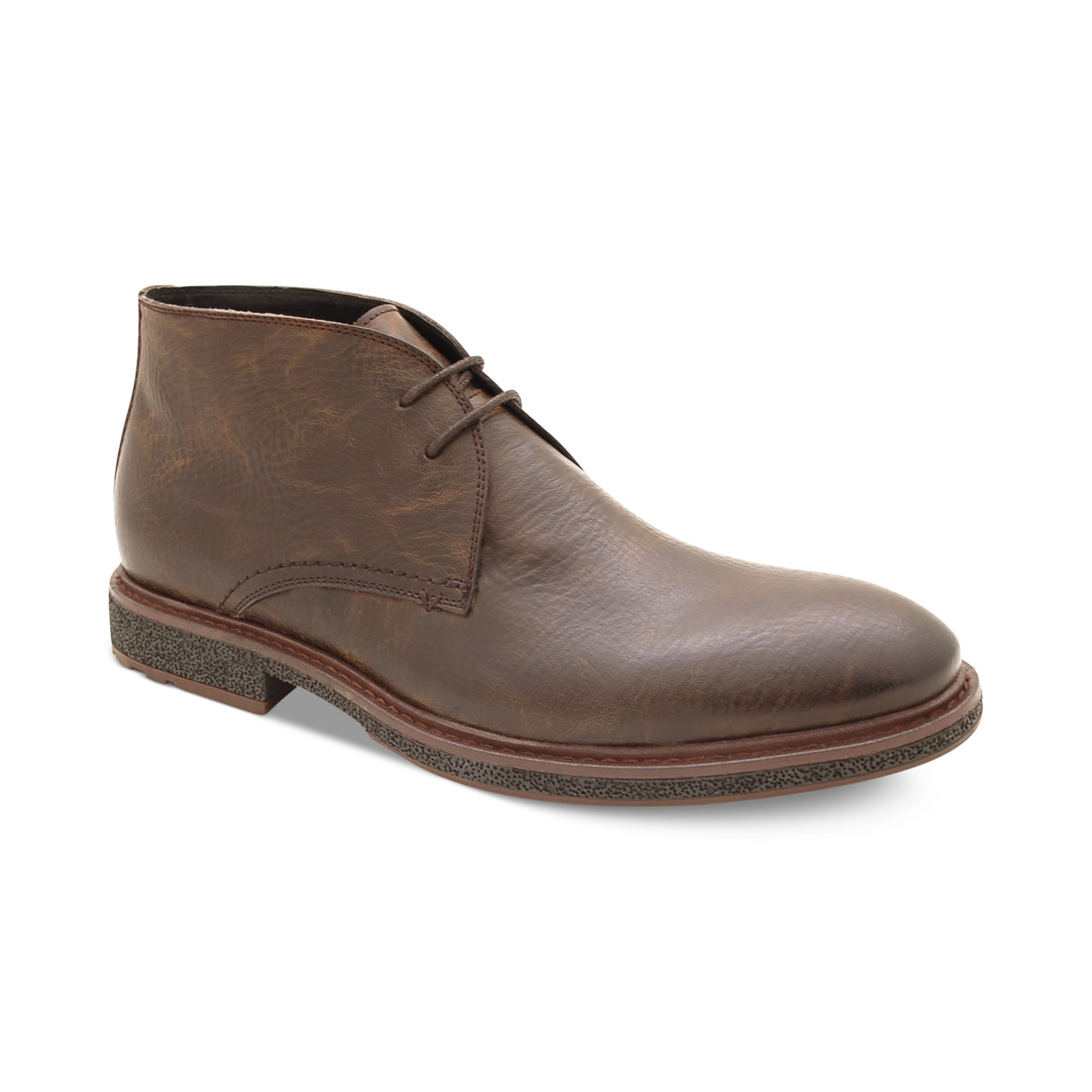 Vince Camuto Armond Chukka Boots in Brown for Men (Dark Brown) | Lyst