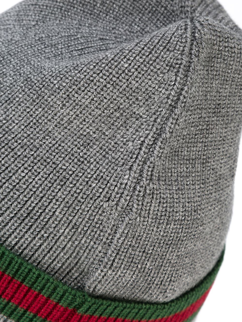 gucci beanie grey