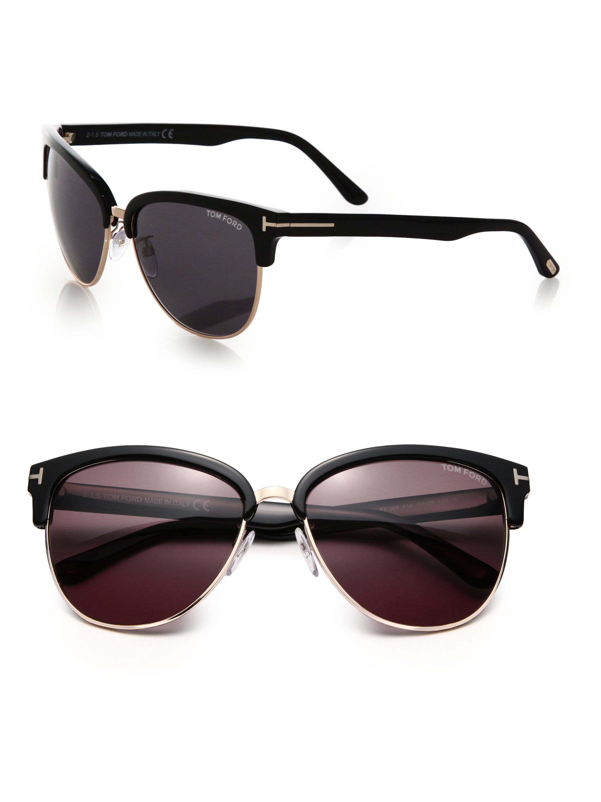 Tom ford black square frame sunglasses #7