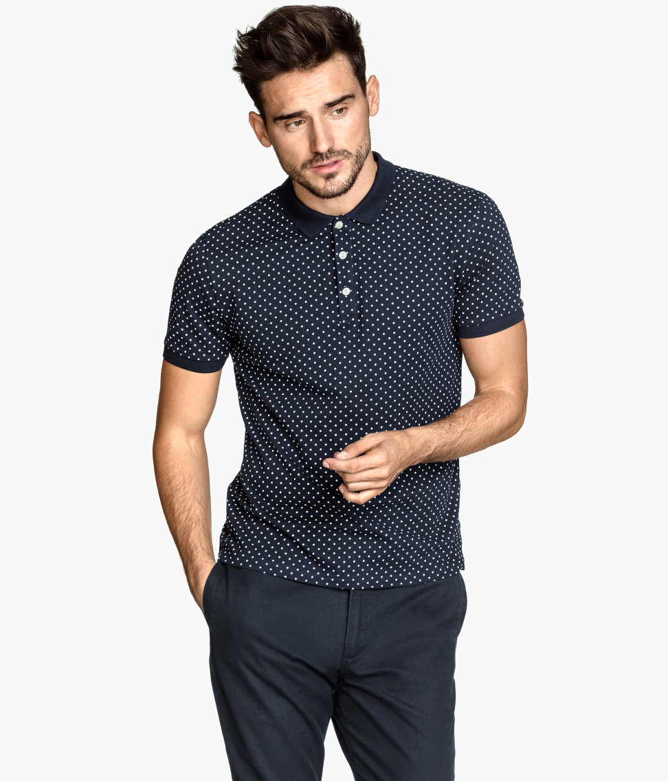 long sleeve polo h&m