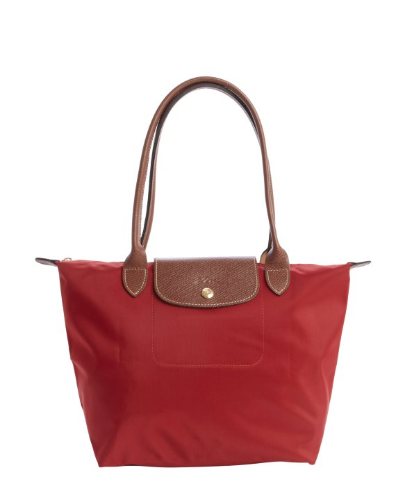 Lyst - Longchamp Red Nylon 'Le Pliage' Small Shopper Tote in Red