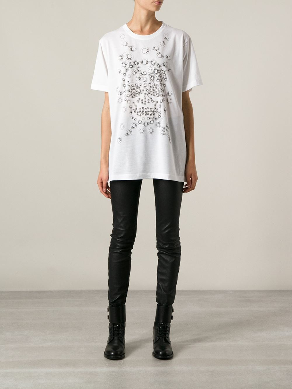 alexander mcqueen tshirt womens