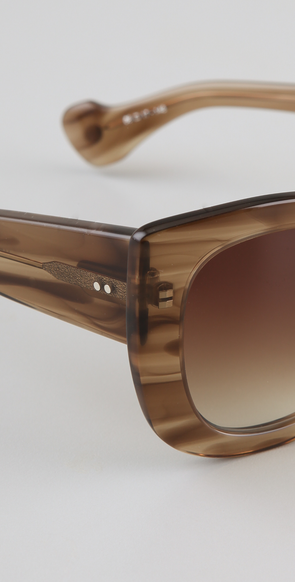 Lyst Dita Vesoul Sunglasses in Brown