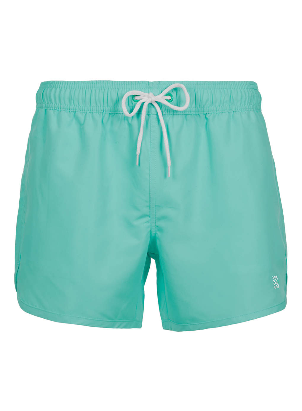 Topman Mint Plain Swim Shorts in Green for Men (Multi) | Lyst