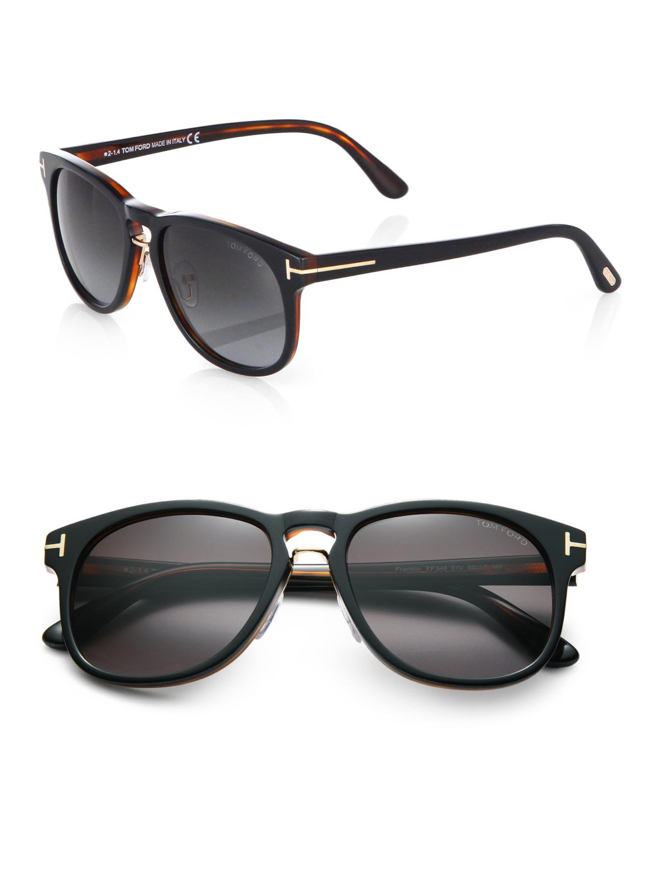 Tom ford Franklin Sunglasses in Black for Men Lyst