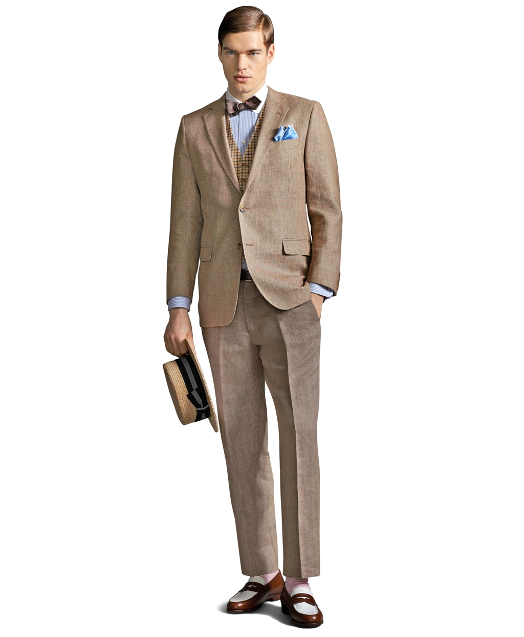 Brooks brothers The Great Gatsby Collection Wool And Linen Jacket in ...