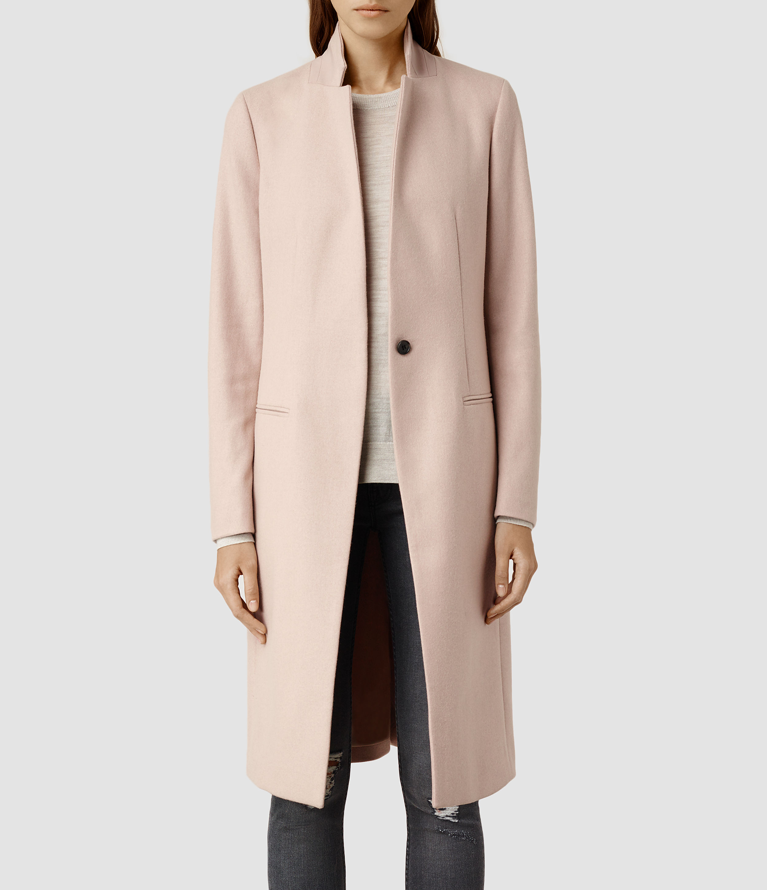 allsaints pink nehru coat product 1 28030396 0 656316428 normal