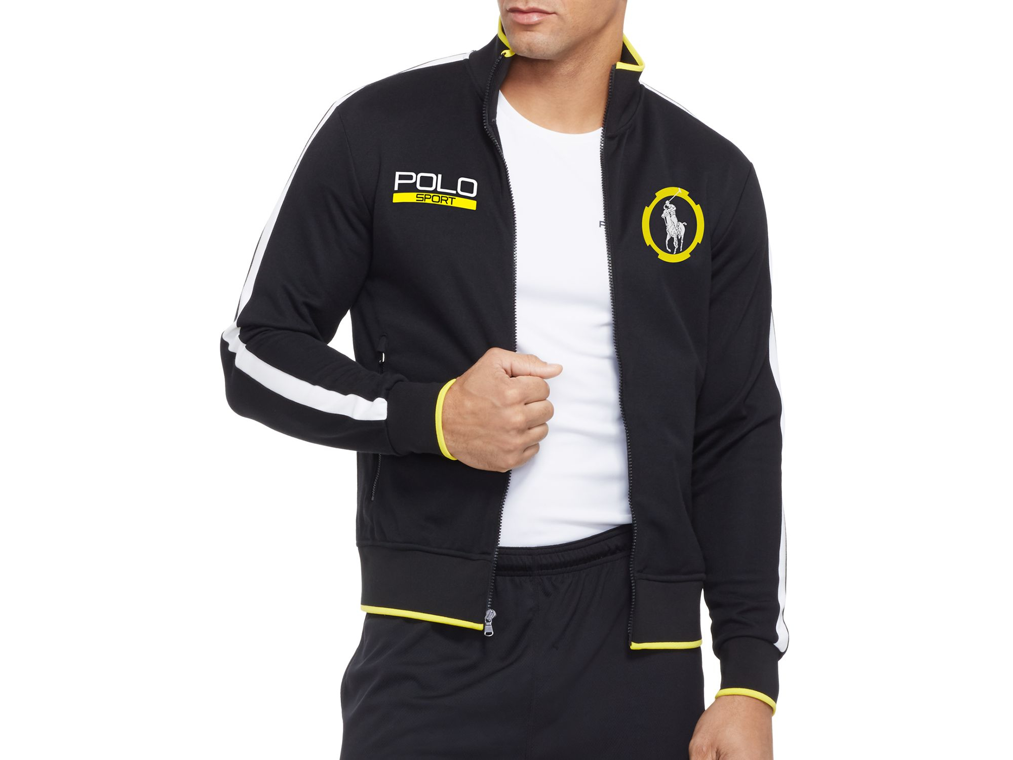 Lyst Ralph  Lauren  Polo  Sport  Cotton blend Piqu  Track 