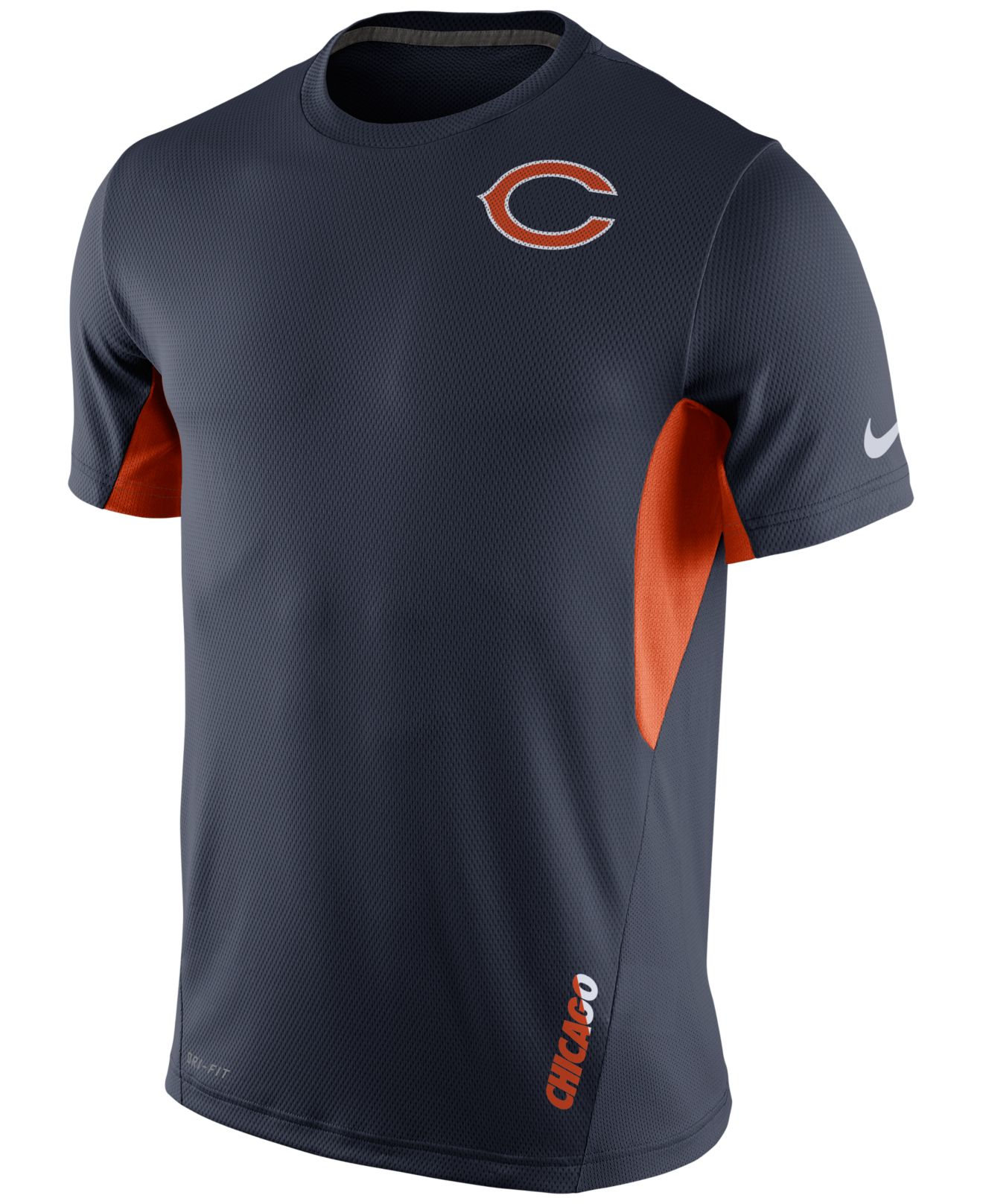 Lyst - Nike Men's Chicago Bears Vapor T-shirt in Blue for Men