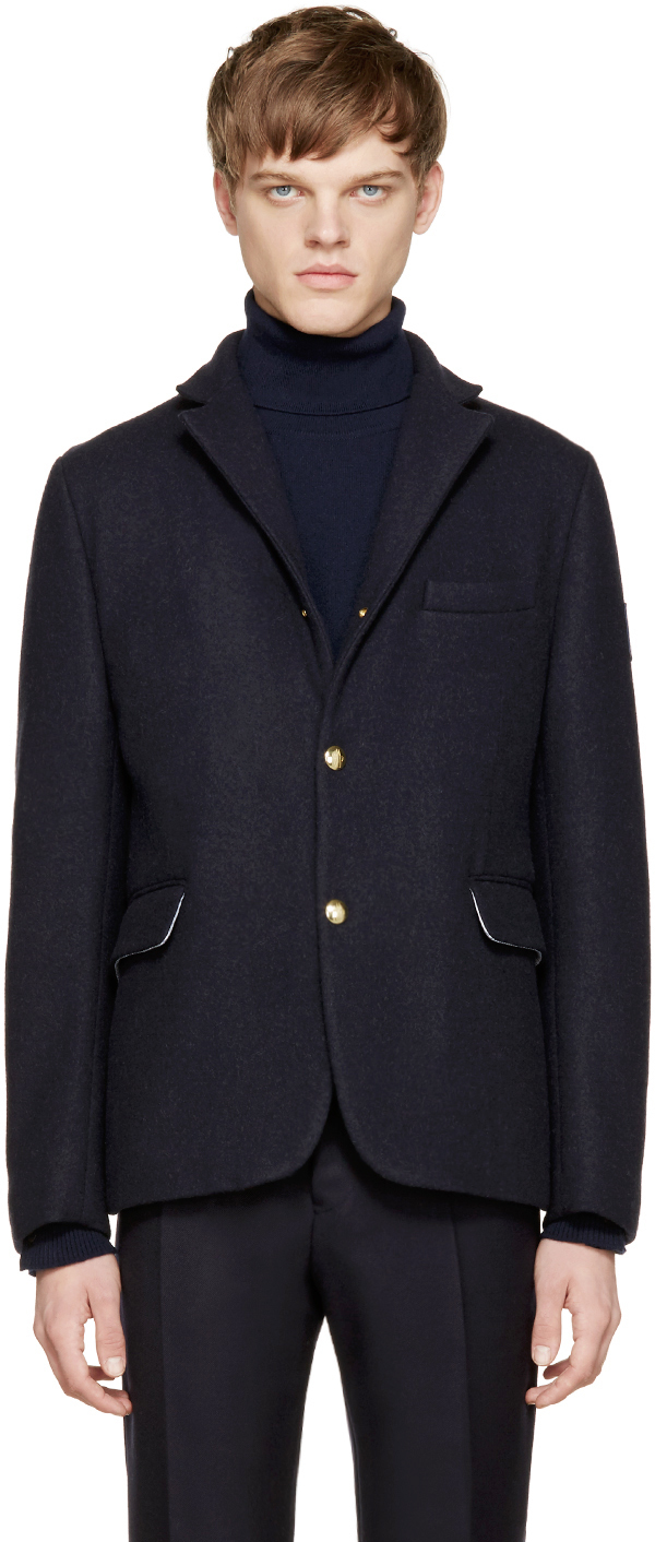 moncler wool down blazer moncler wool down blazer