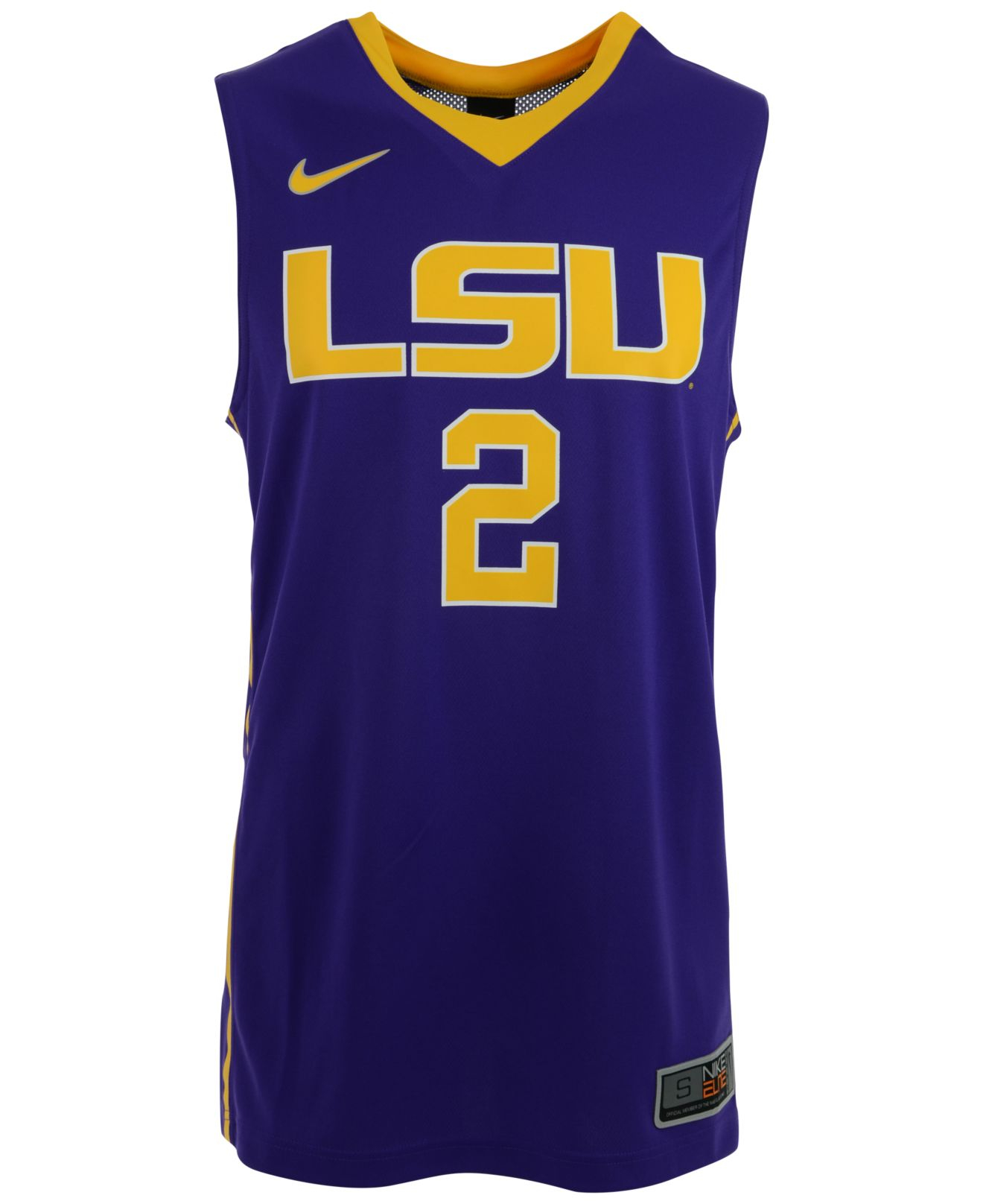 Nike Men's Lsu Tigers Replica Basketball Jersey in Purple for Men - Lyst