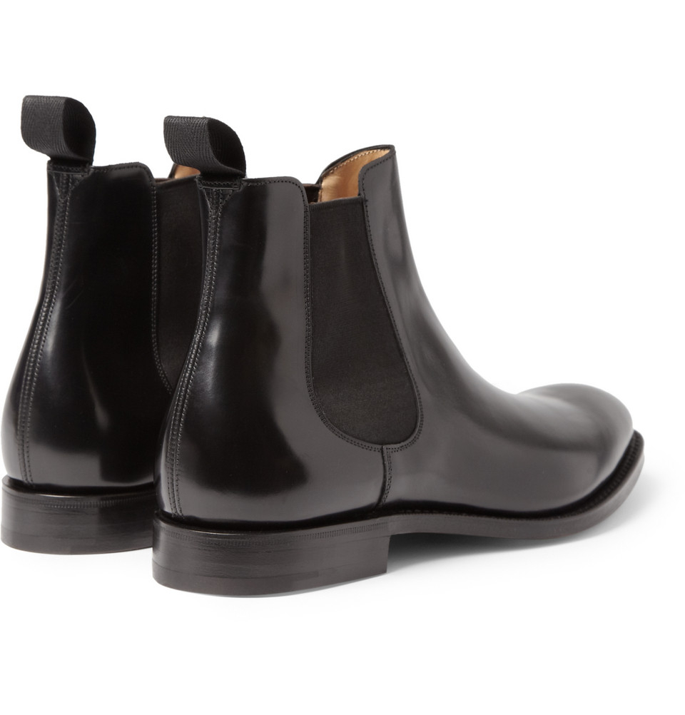 church's black chelsea boots