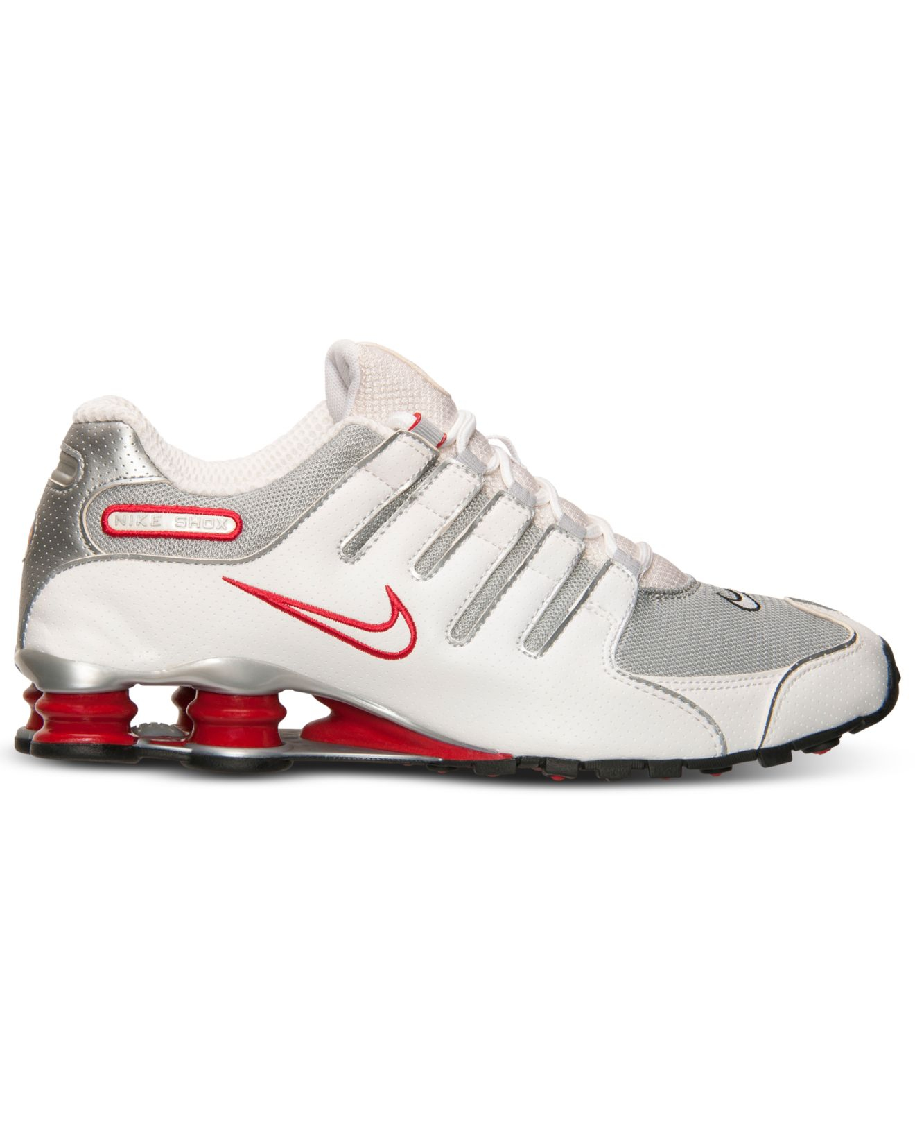 Nike Men's Shox Nz Running Sneakers From Finish Line in White for Men ...