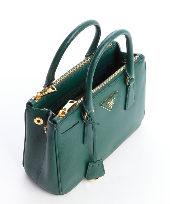 best replica prada sneakers - Prada Emerald Saffiano Leather Top Handle Bag in Green (emerald ...