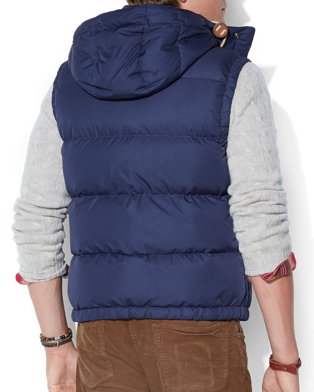 Ralph lauren Polo Elmwood Down Vest in Blue for Men (Aviator Navy) Lyst