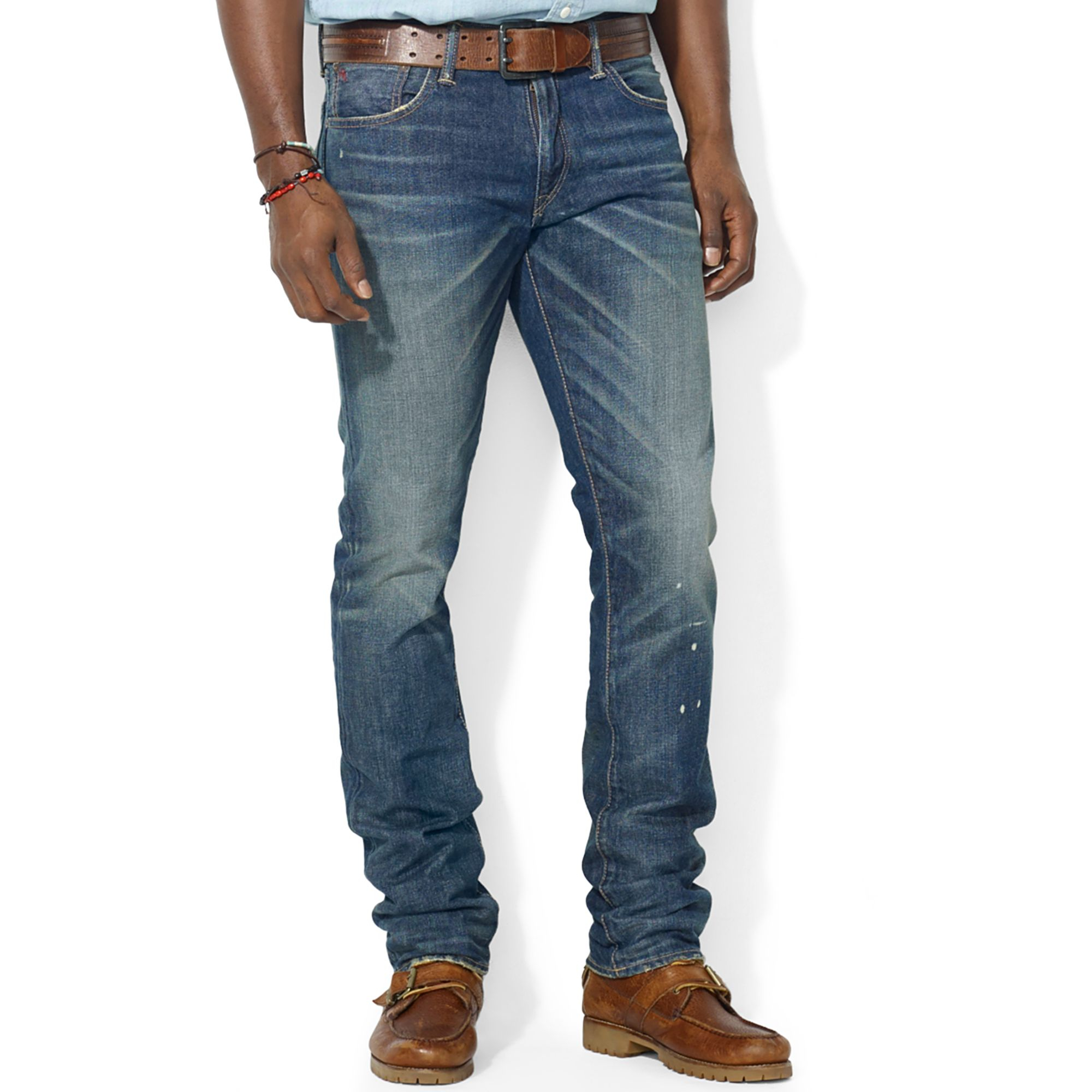 Ralph Lauren Polo Big and Tall Classicfit Lightweight Lennox Jeans in ...