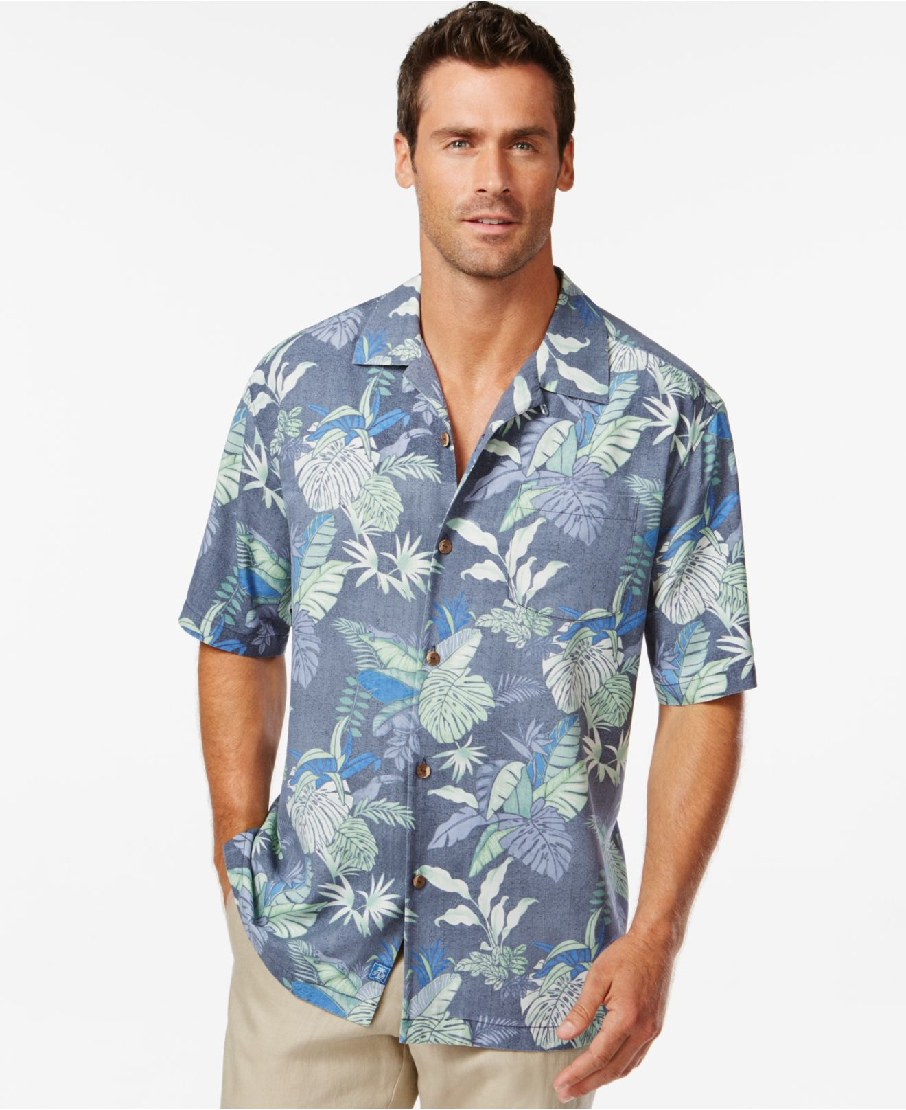 Рубашка с пальмами Томми Версетти
