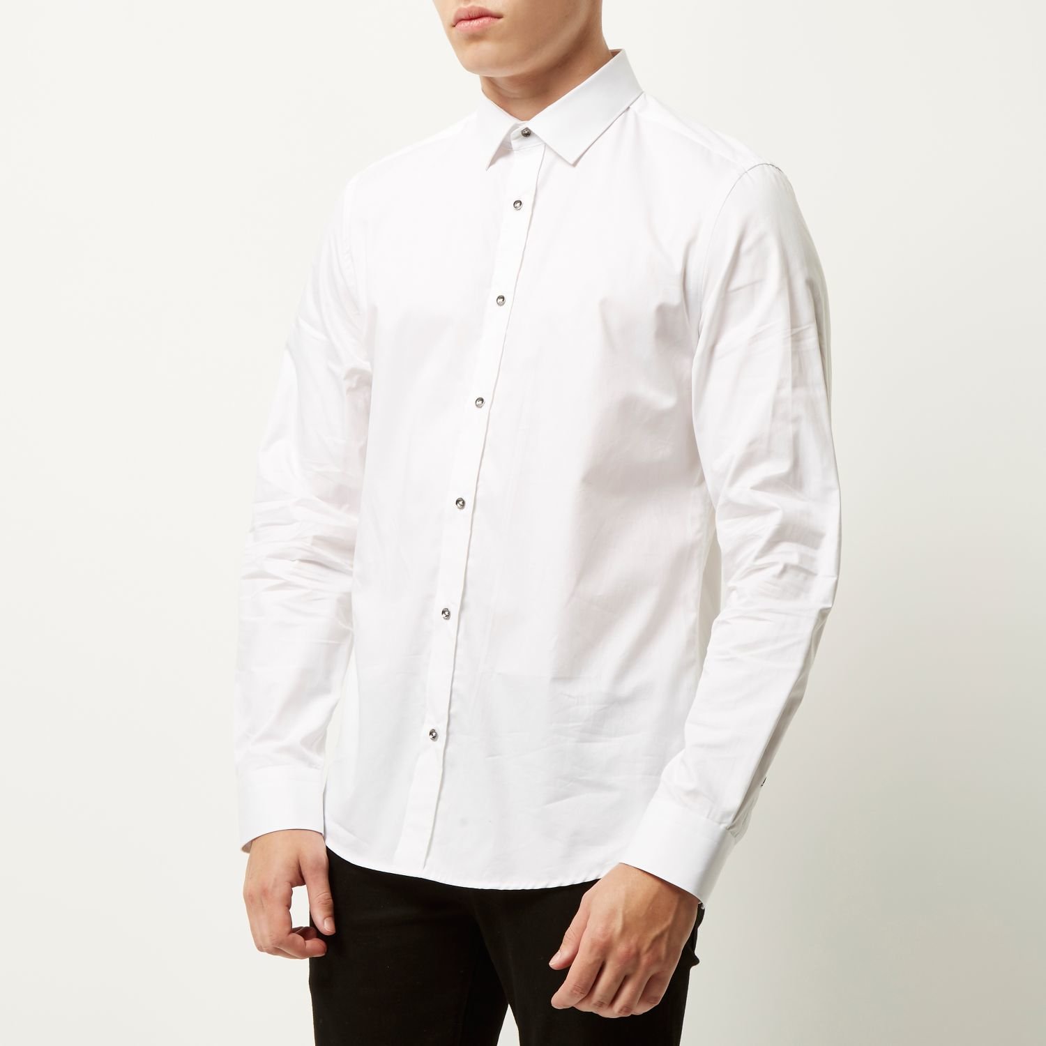 river island smart shirts