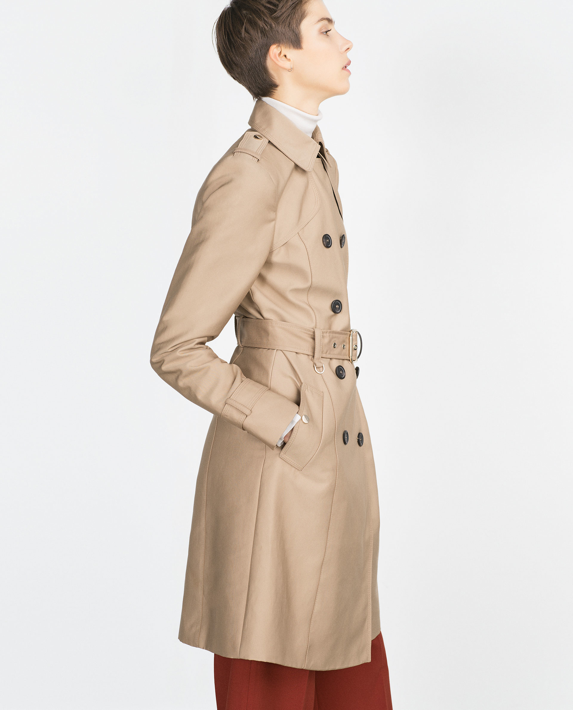 Long Trench Coat Zara - Tradingbasis